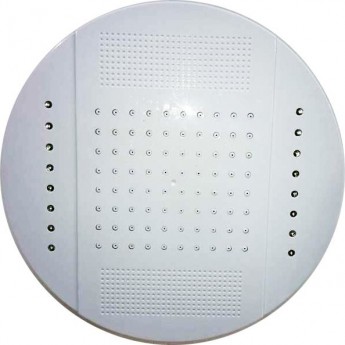 Душ верхний ERLIT круглый 250 мм с подсветкой белый пластик